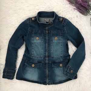 🍂 Grande Fille Denim Girl Jacket 🍂